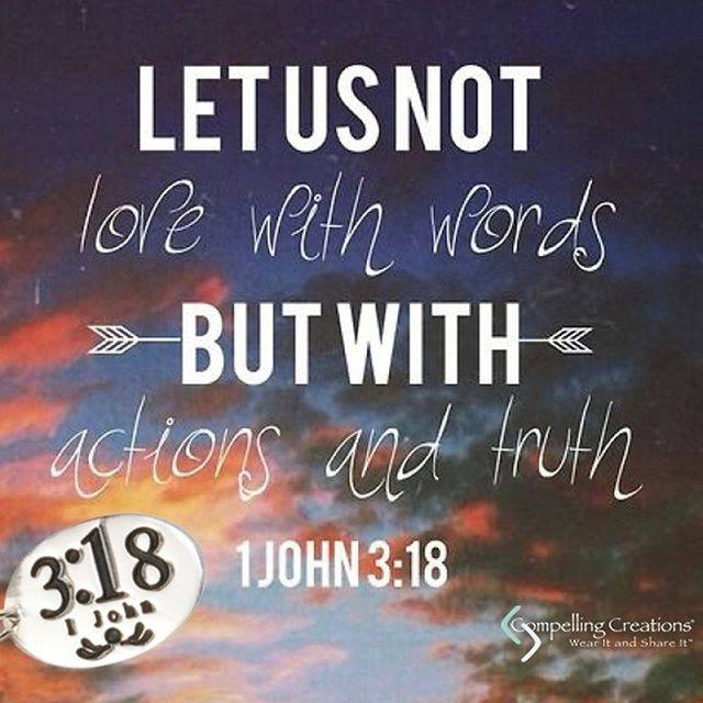 Charm - 1 John 3:18