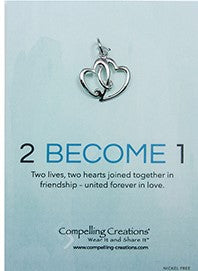 2 Become 1 PENDANT AND NECKLACE
