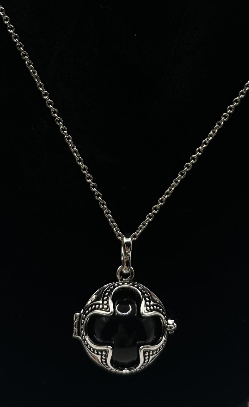 Cross Harmony Ball Necklace