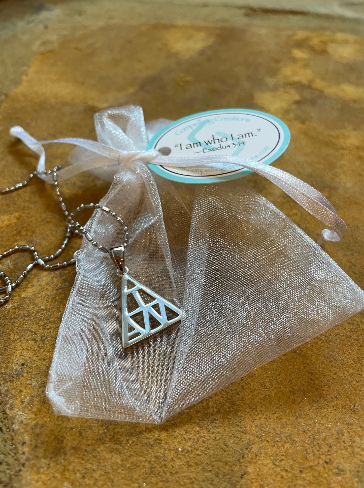 I am Pendant and Necklace