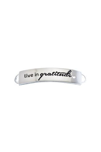 ID Bracelet - Live in Gratitude