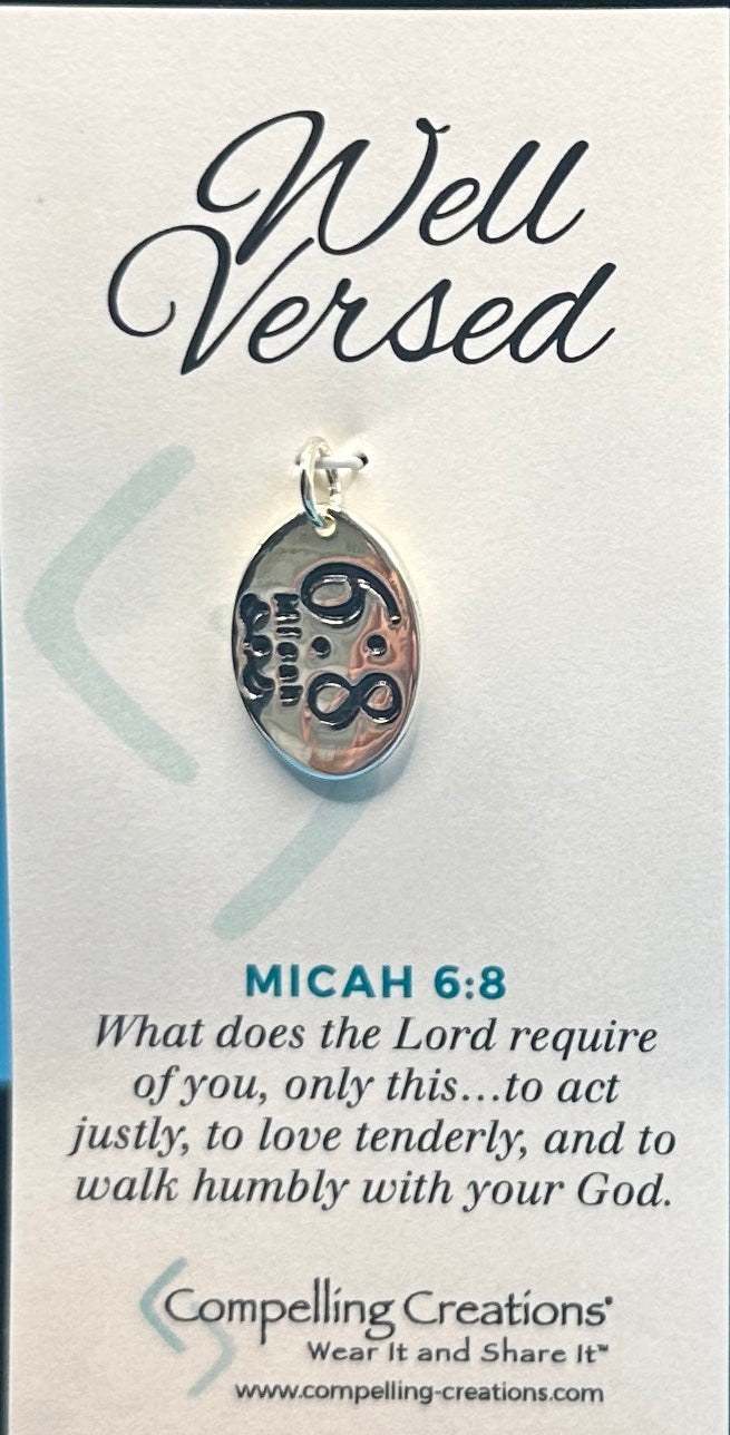 Charm - Scripture Mica 6:8