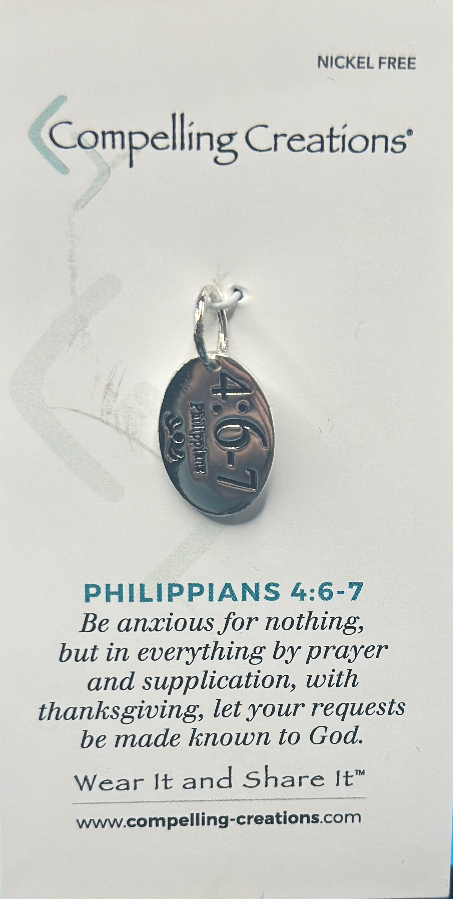 Charm - Philippians 4:6-7