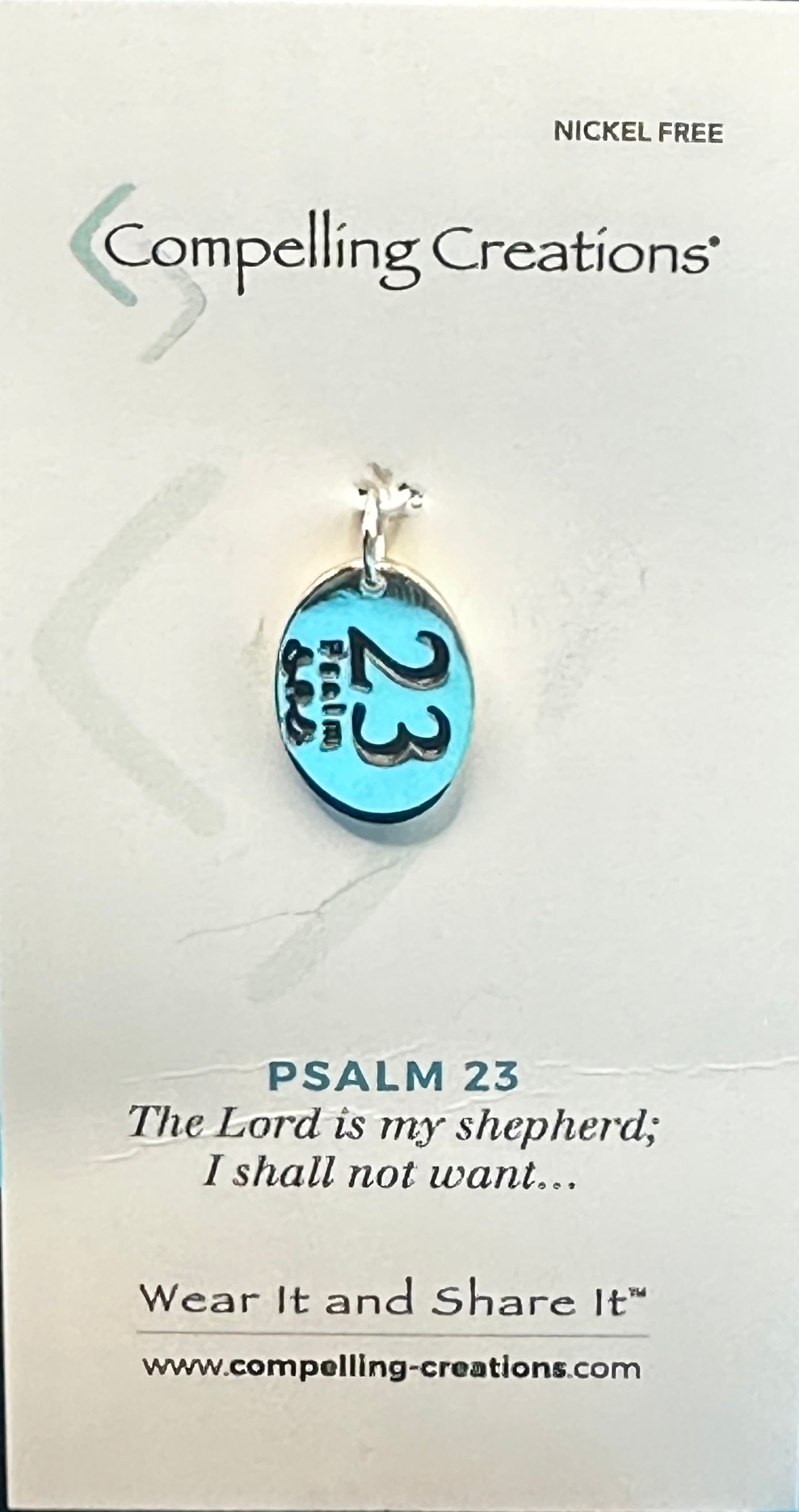 Charm - Scripture Psalm 23