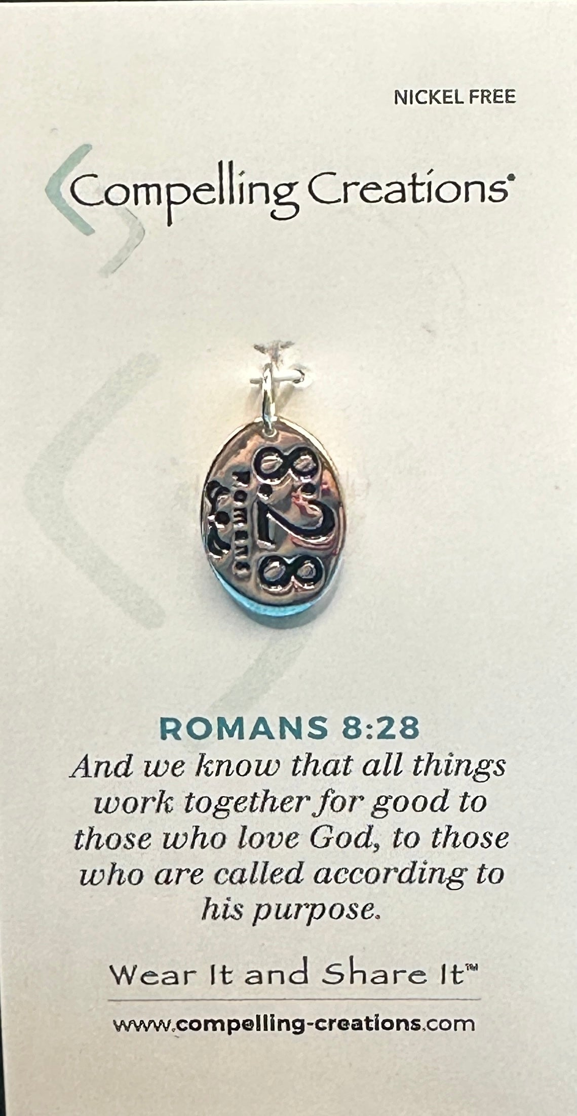Charm - Scripture Romans 8:28
