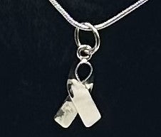 Charm Ribbon - sterling silver
