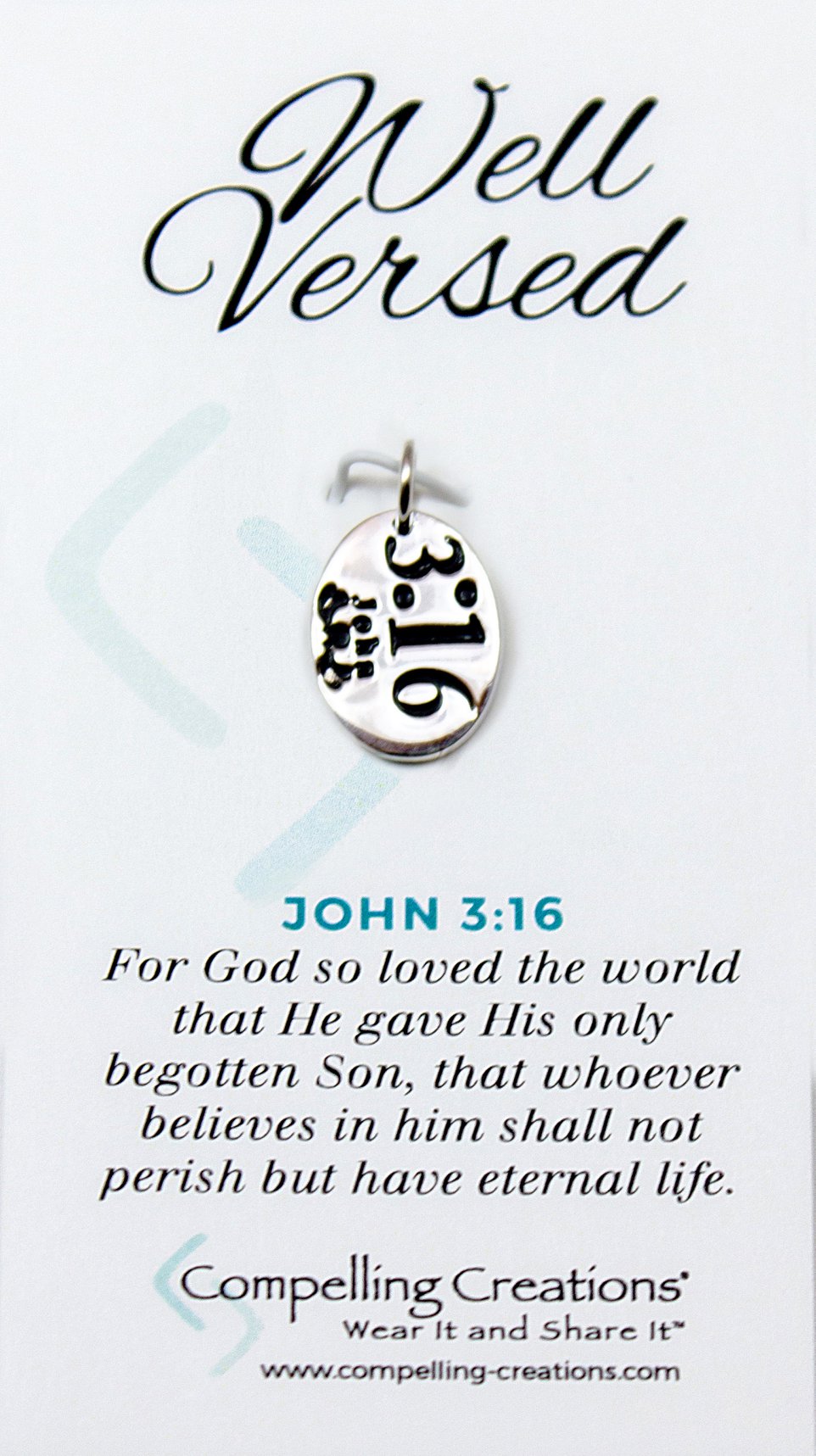 Charm - Scripture John 3:16