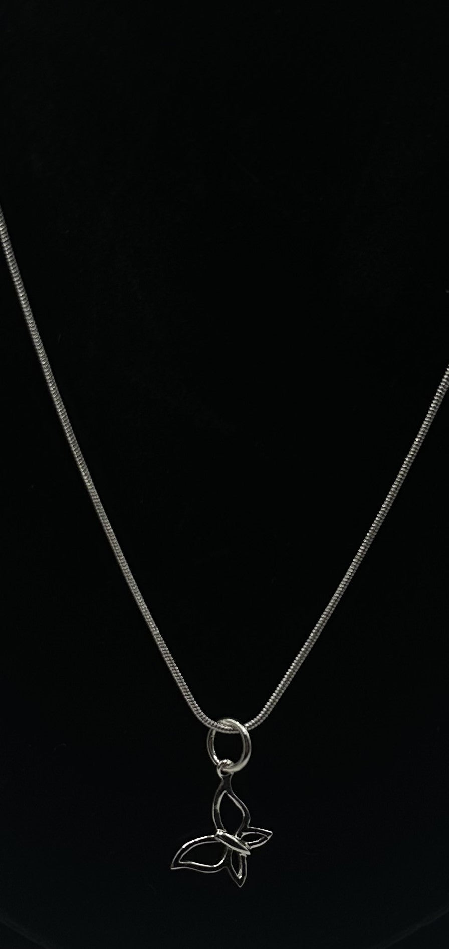 Charm Butterfly Pendant (mini) - Sterling Silver