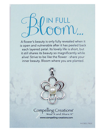 In Full Bloom Pendant and Necklace