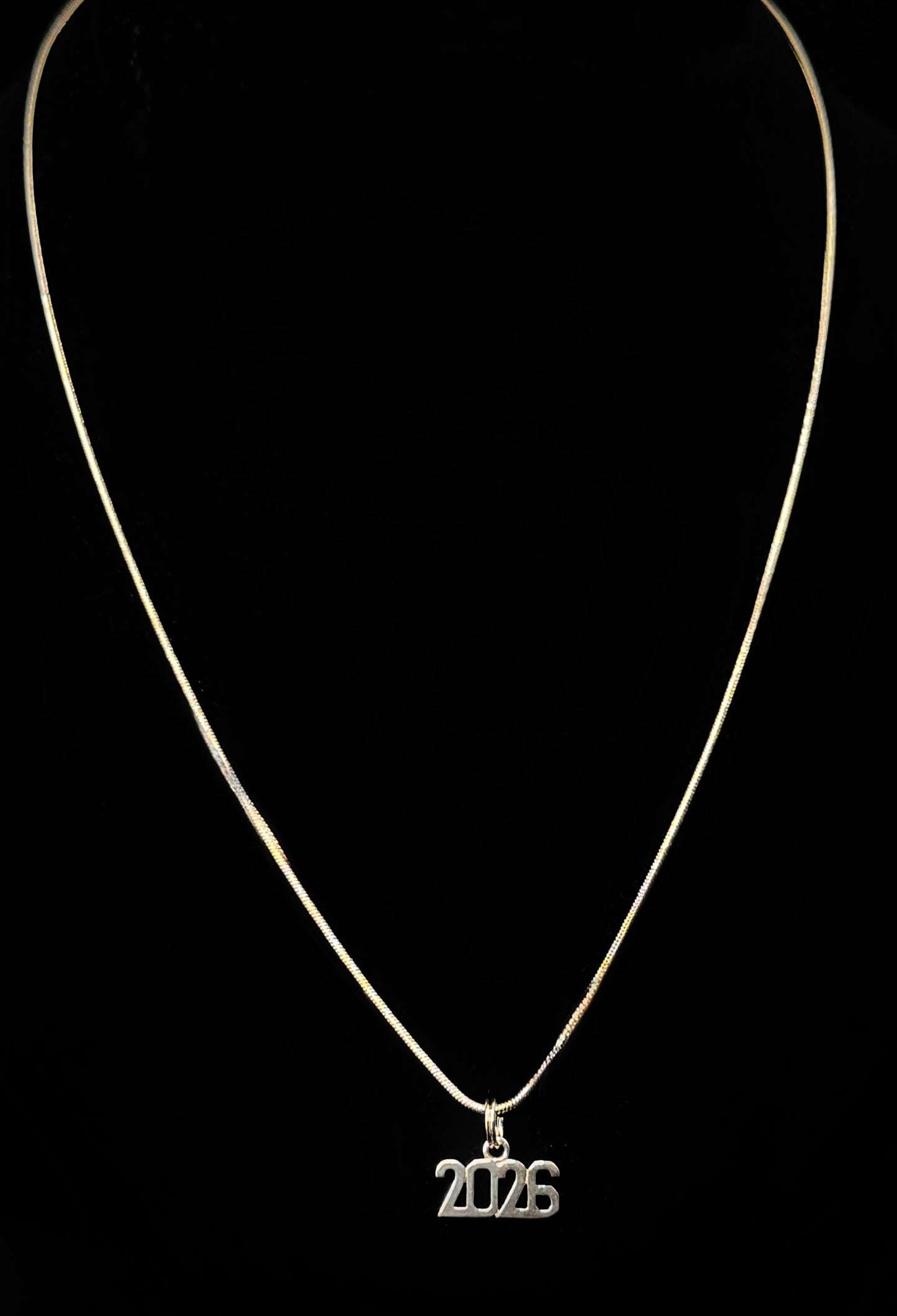 Sterling Silver 2026 Pendant